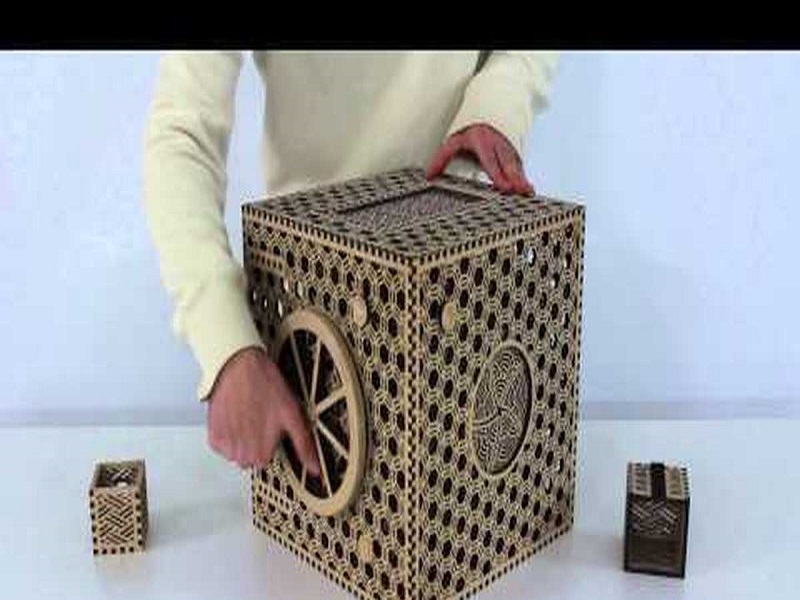 Механический 3D-пазл из дерева Wood Trick Сейф (Wood Trick) купить в Минске с доставкой по РБ