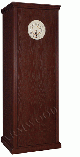 Oruzheynyy seyf s otdelkoy naturalnym derevom Armwood-95 EL DS23 CL Flock