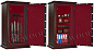 Elitnyy universalnyy seyf v dereve Safewood 29144 T EL Flock-фото_2