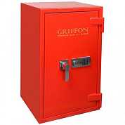 Сейф взломостойкий  GRIFFON CLE III 80 E COMBI GLOSS RED