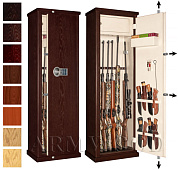 Oruzheynyy seyf s otdelkoy derevom Armwood 57 EL Primary