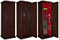 Oruzheynyy seyf s otdelkoy naturalnym derevom Armwood-95 EL DS2 Flock.-фото_1