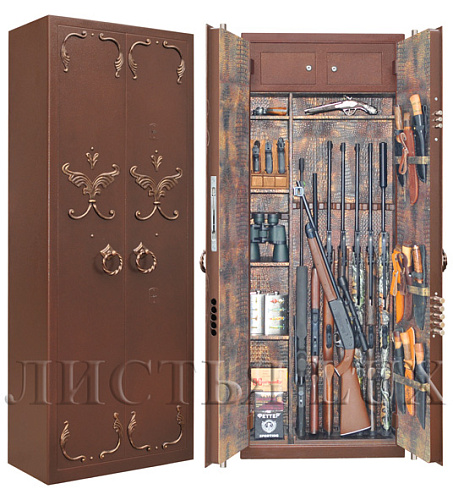 Seyf s kovanoy inkrustaciey «Listya» BS968.d32.L43 LUX
