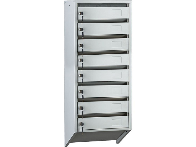 Mnogokvartirnye pochtovye yaschiki PRAKTIK PB-8C KL